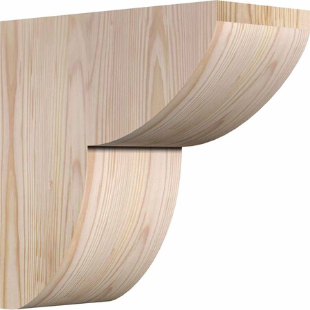 Ekena Millwork Crestline Smooth Corbel, Douglas Fir, 5 1/2"W x 12"D x 12"H COR06X12X12CRE00SDF